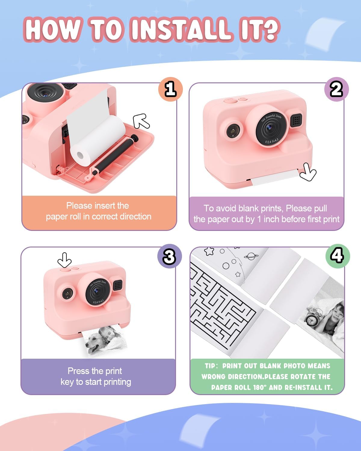Dylanto Print Fun Camera