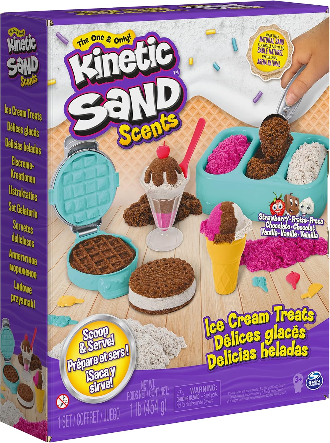 Scented Sand Ice Cream Playset
