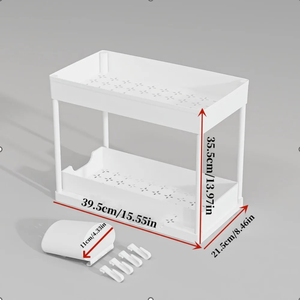 Easy Access Under Sink Organizer
