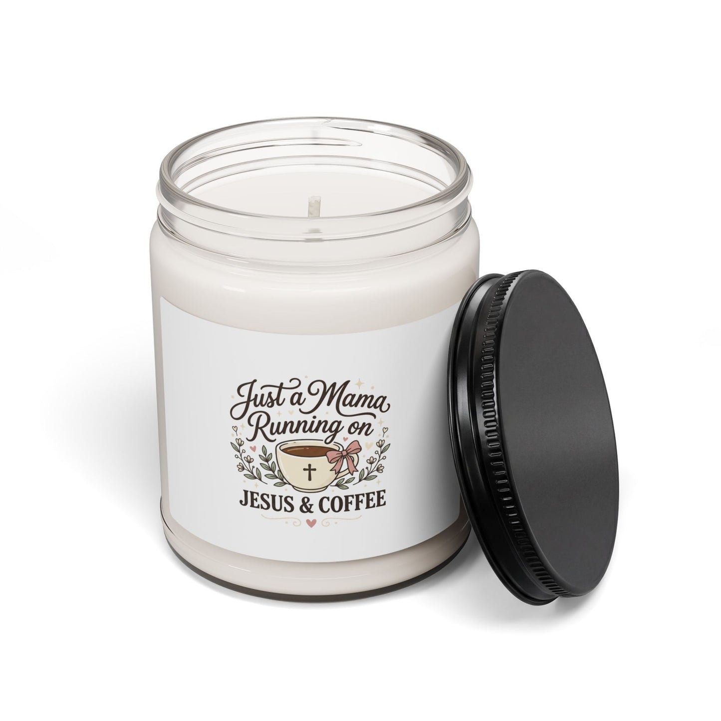 Jesus & Coffee Candle | Rustic Country Soy Candle, Prairie Cowgirl Aroma