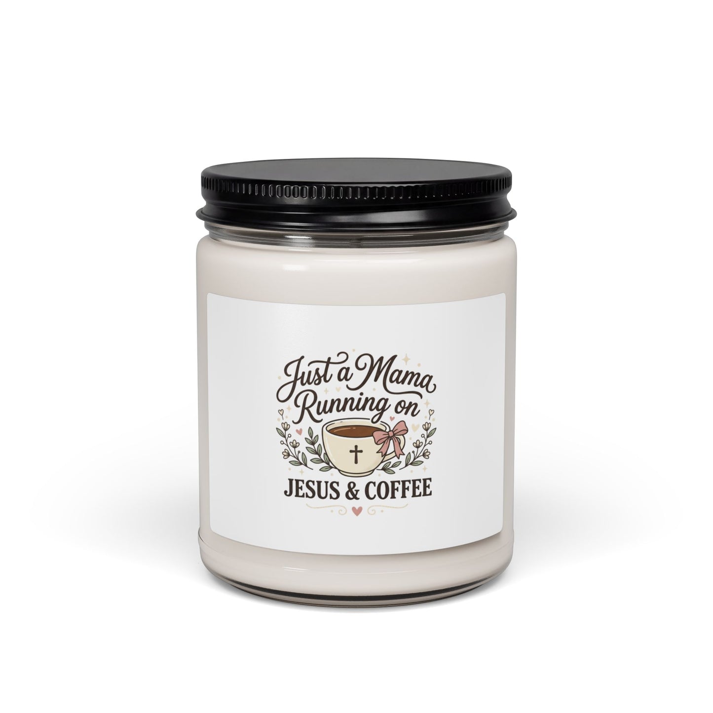 Jesus & Coffee Candle | Rustic Country Soy Candle, Prairie Cowgirl Aroma