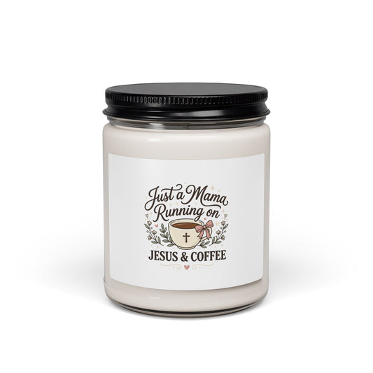 Jesus & Coffee Candle | Rustic Country Soy Candle, Prairie Cowgirl Aroma