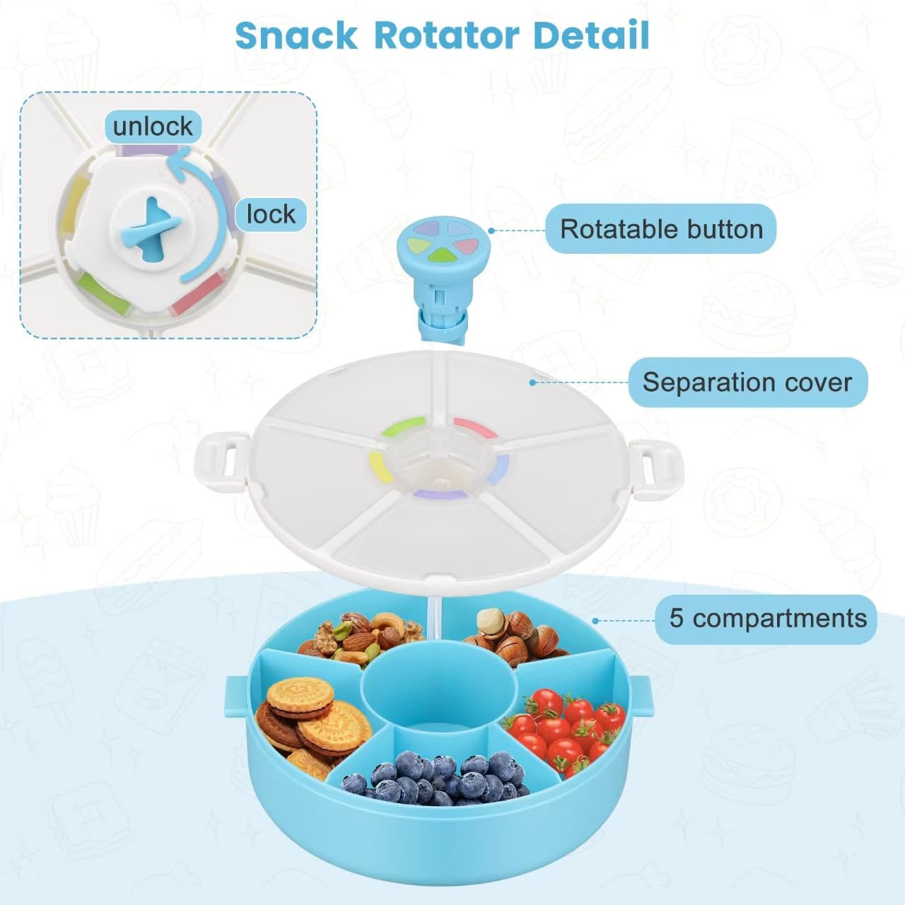 Pawtong Snack Saver Box