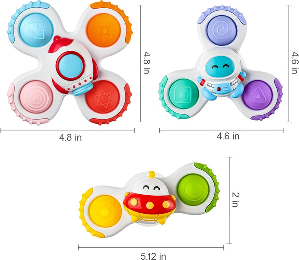 Whirling Wonder Suction Spinners