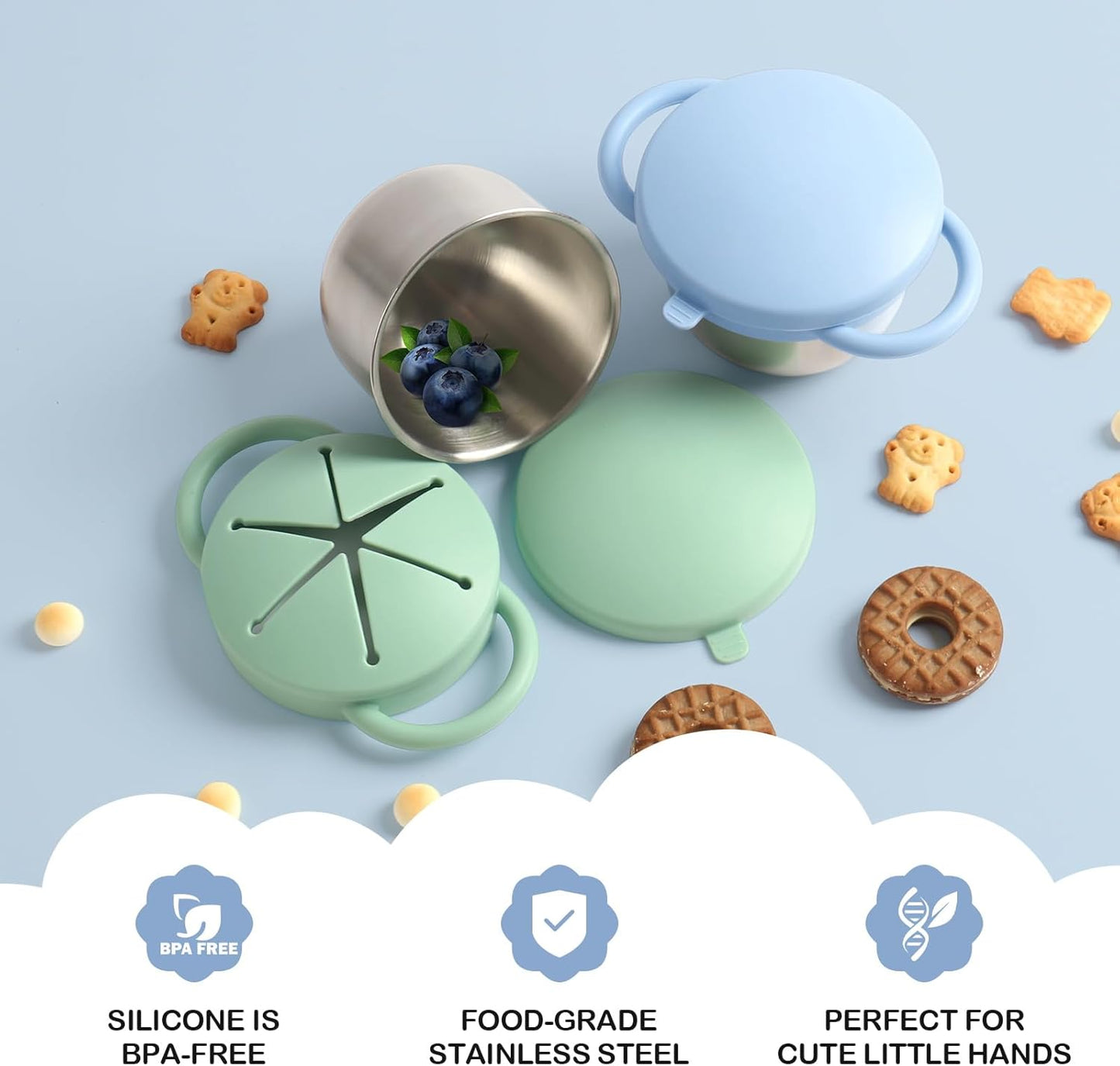 Toddler Snack Saver Cups