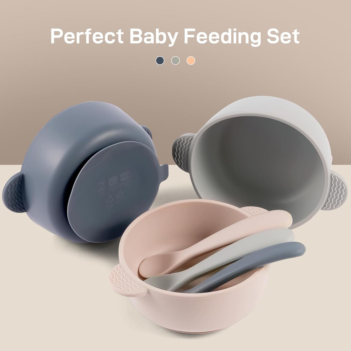 Silicone Baby Feeding Set