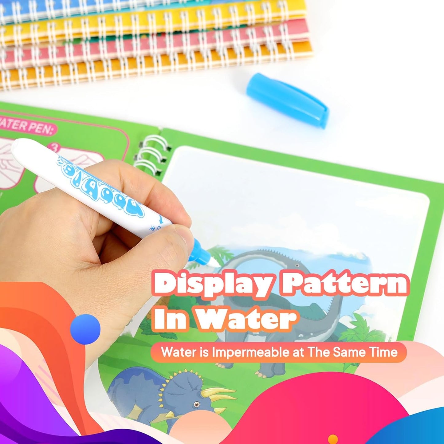 Mess-Free Water Doodle Books