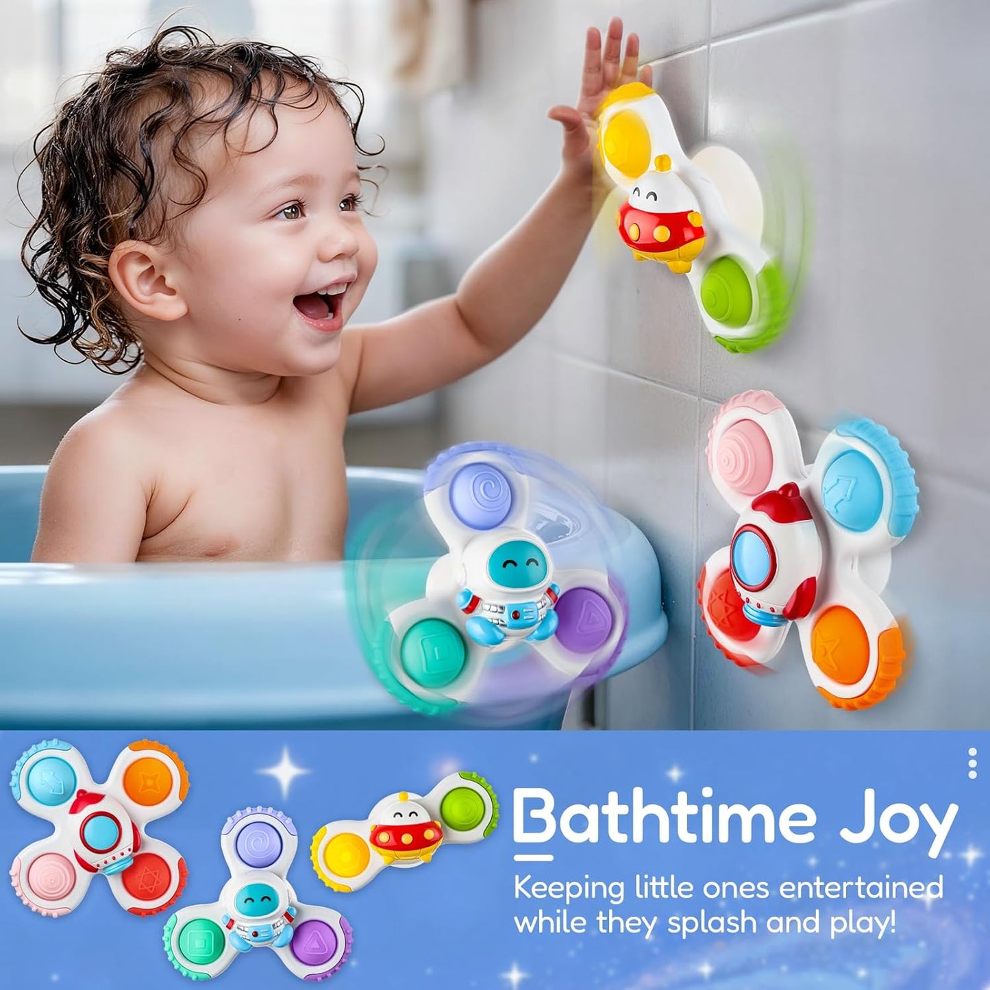 Whirling Wonder Suction Spinners