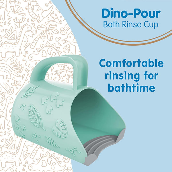 Dino-Pour Baby Bath Rinse Cup
