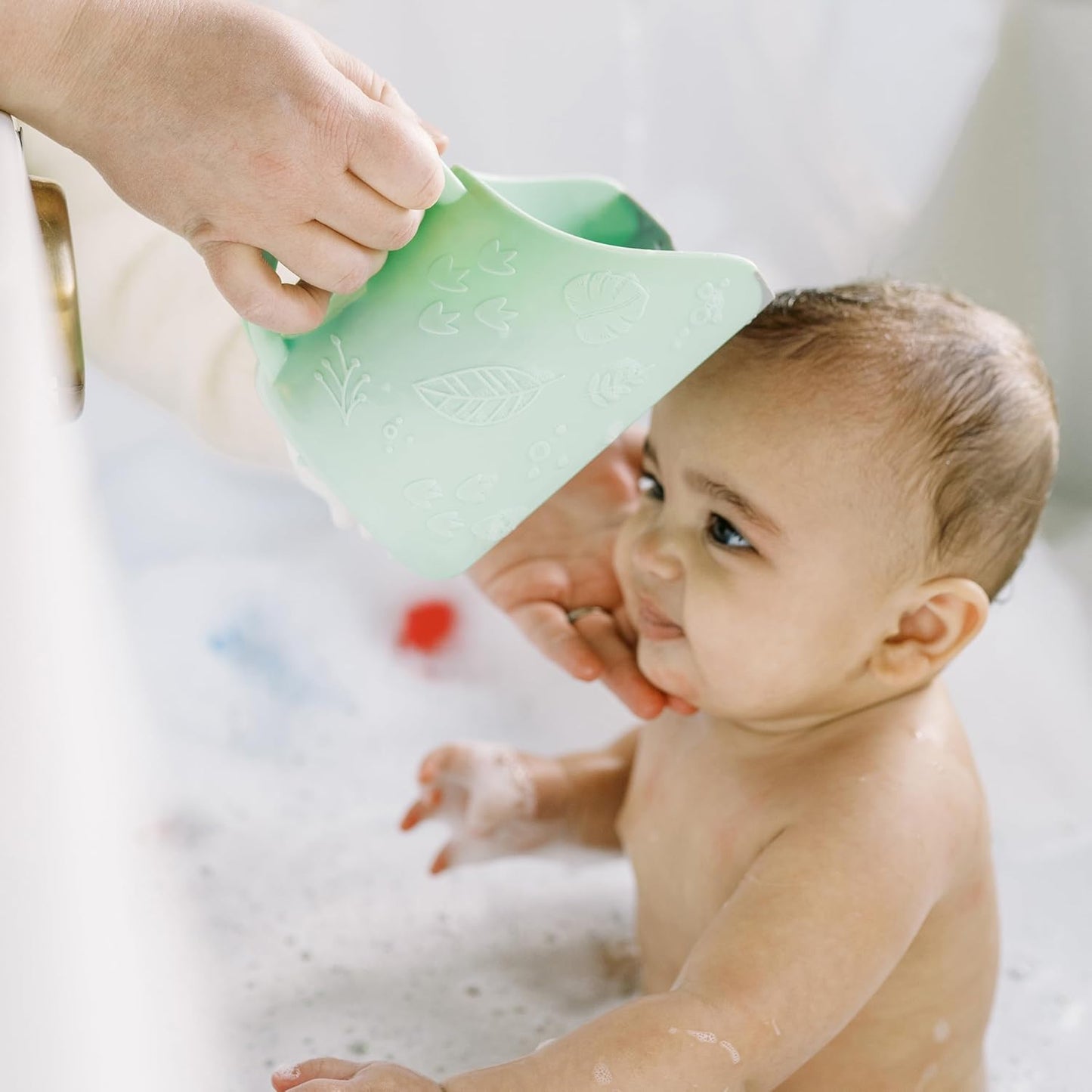 Dino-Pour Baby Bath Rinse Cup