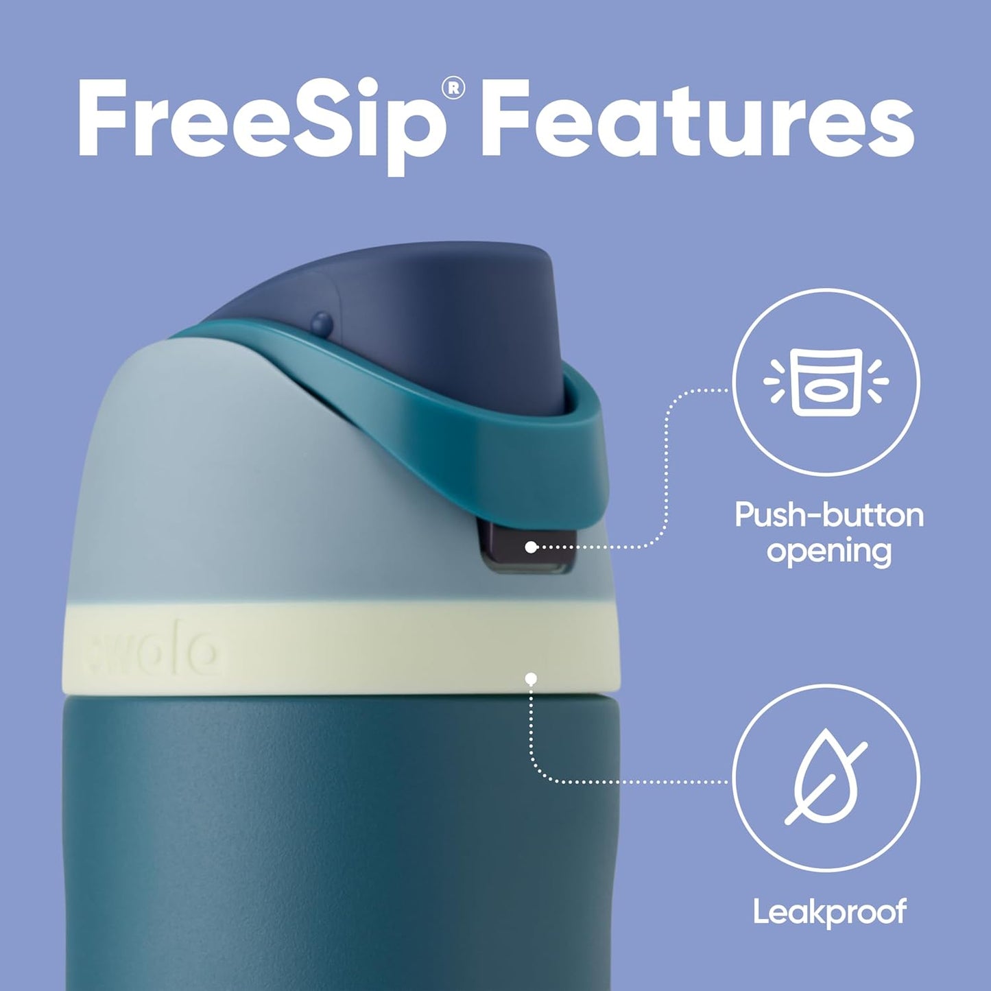 Sippin' Fun Kids Water Bottle