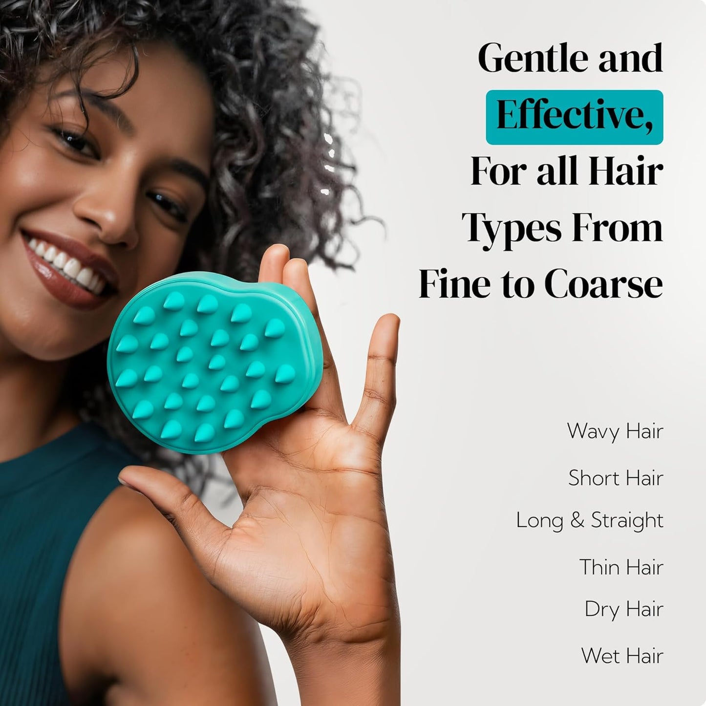 Gentle Hair Scalp Massager Duo