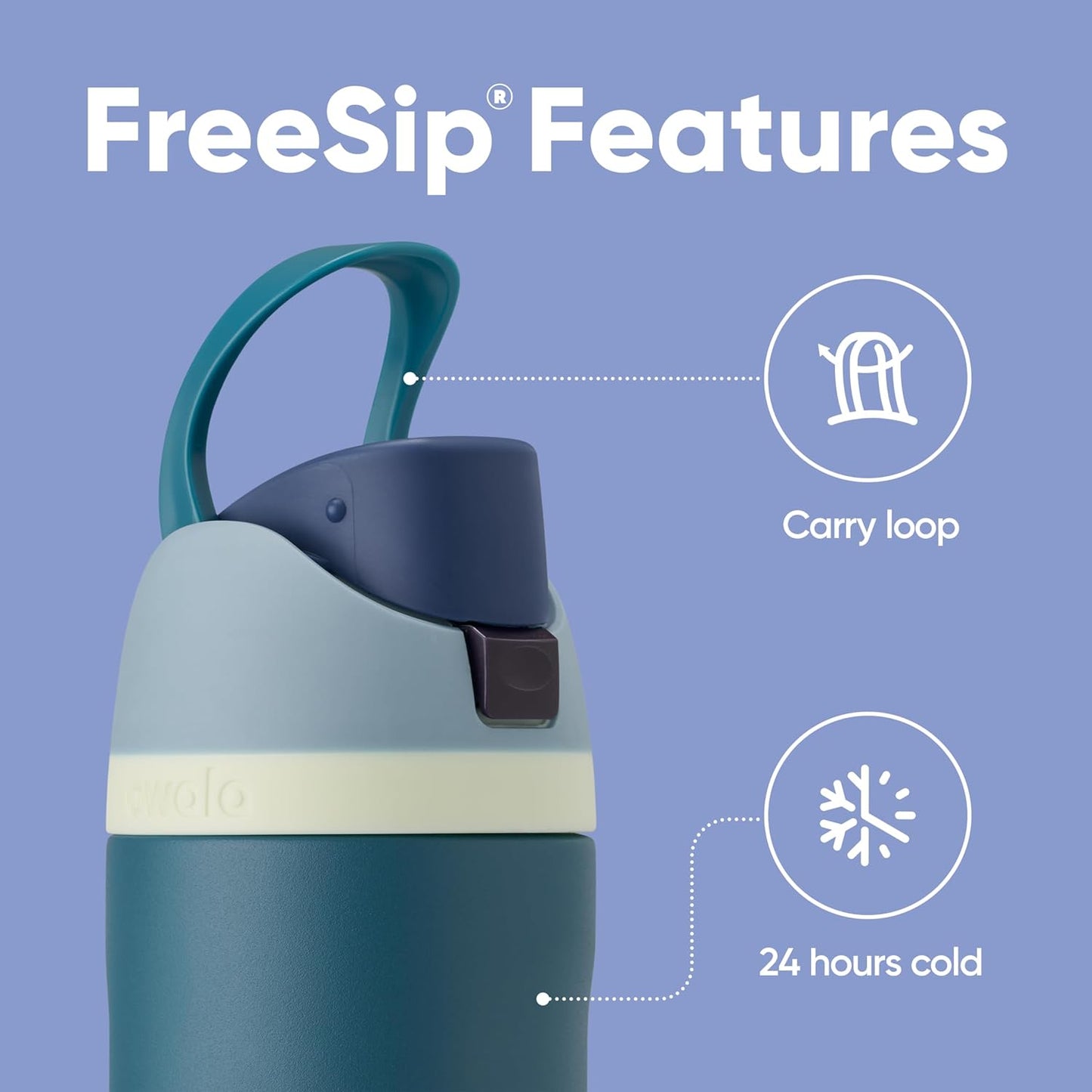 Sippin' Fun Kids Water Bottle