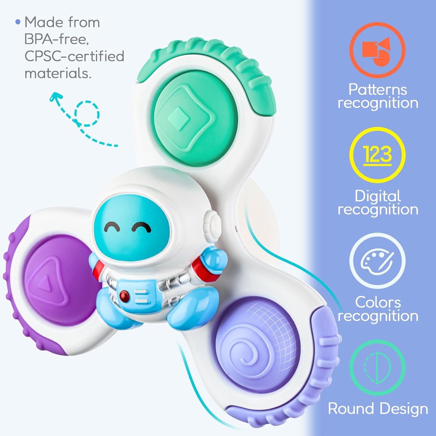 Whirling Wonder Suction Spinners
