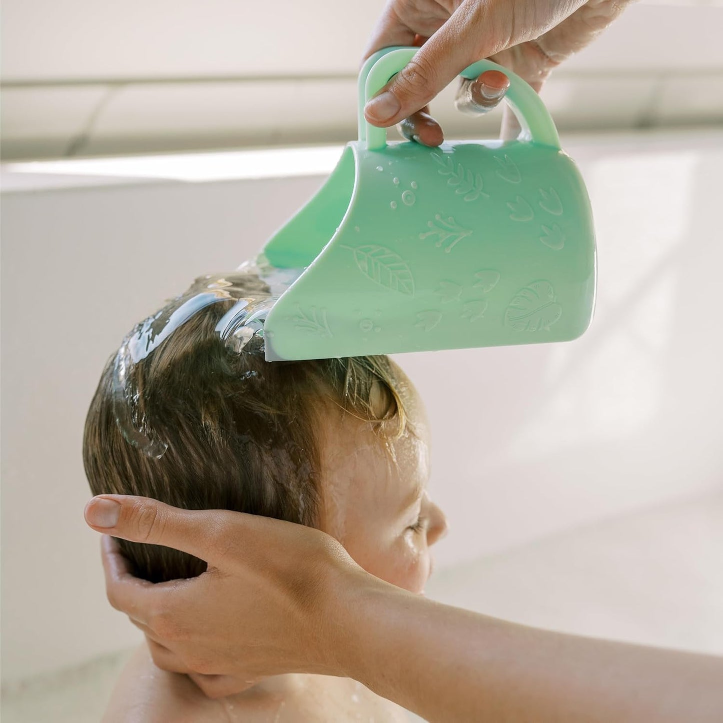 Dino-Pour Baby Bath Rinse Cup