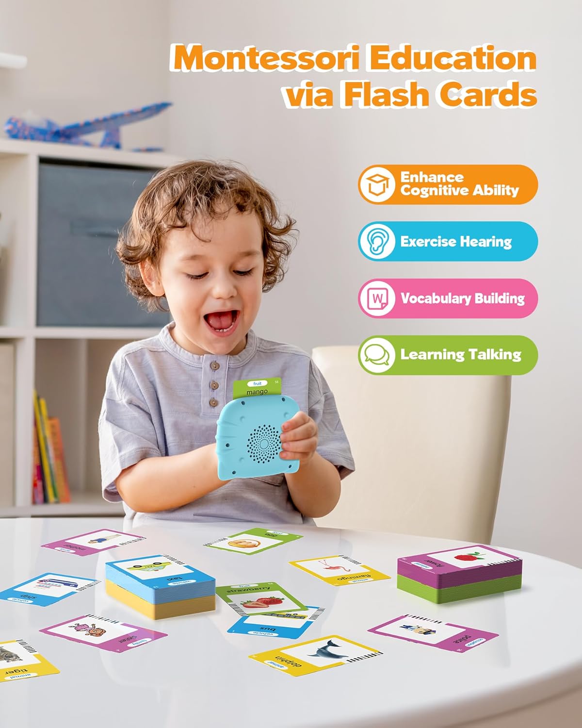 Montessori Talking Flash Cards