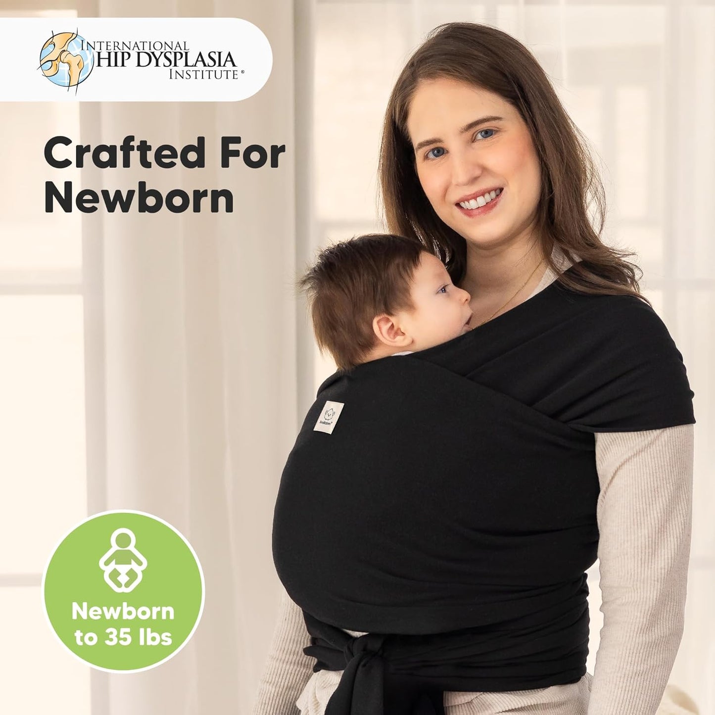 Snuggly Baby Wrap Carrier