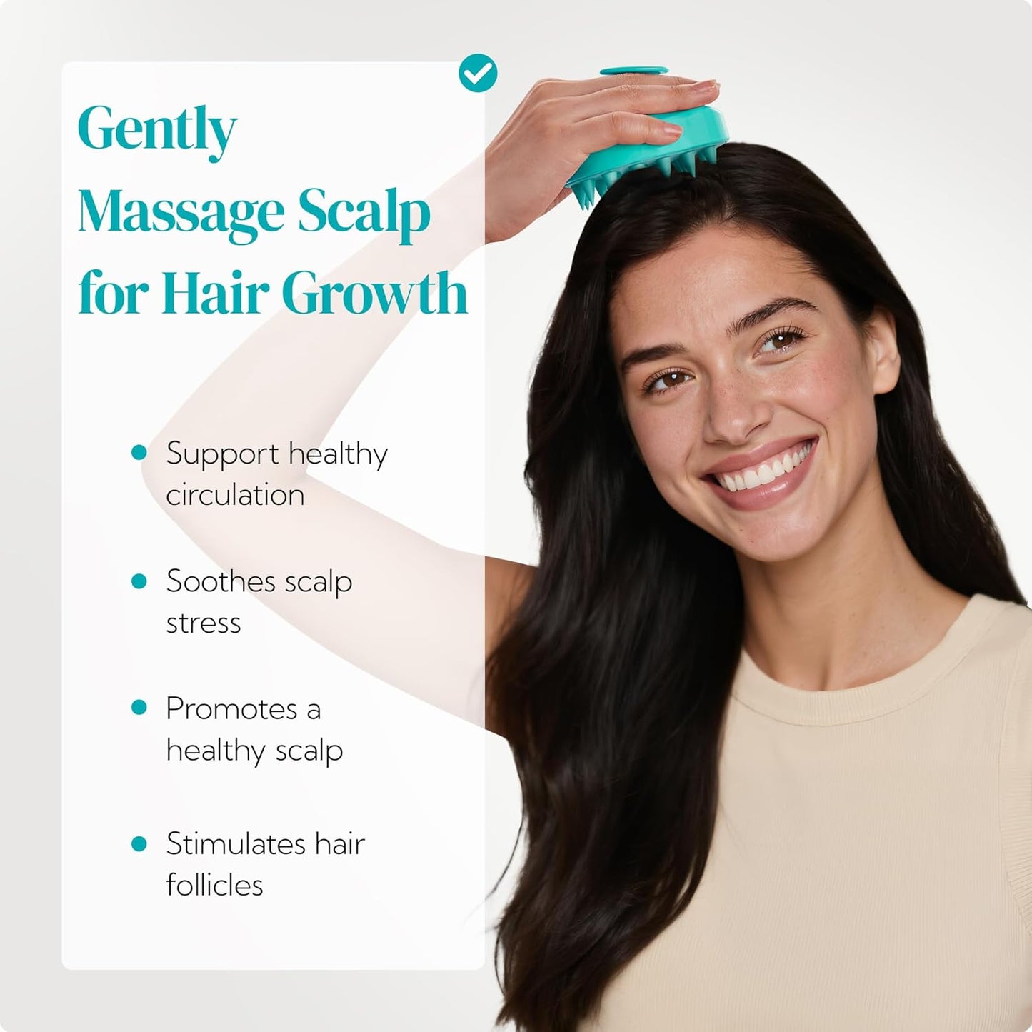Gentle Hair Scalp Massager Duo