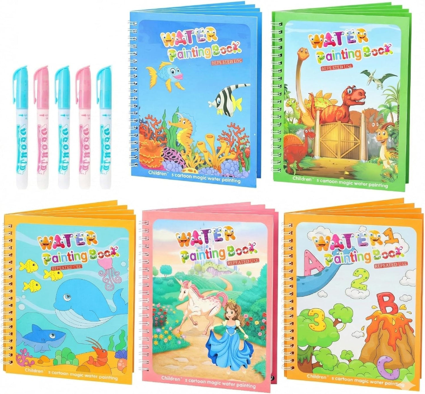 Mess-Free Water Doodle Books