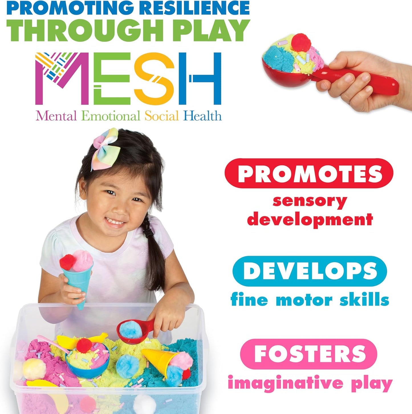 Ice Cream Fun Sensory Playset