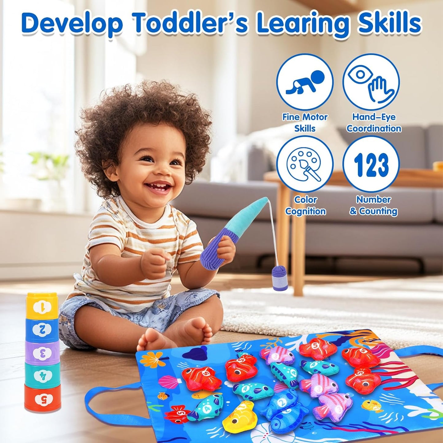 Montessori Fun Fishing Set