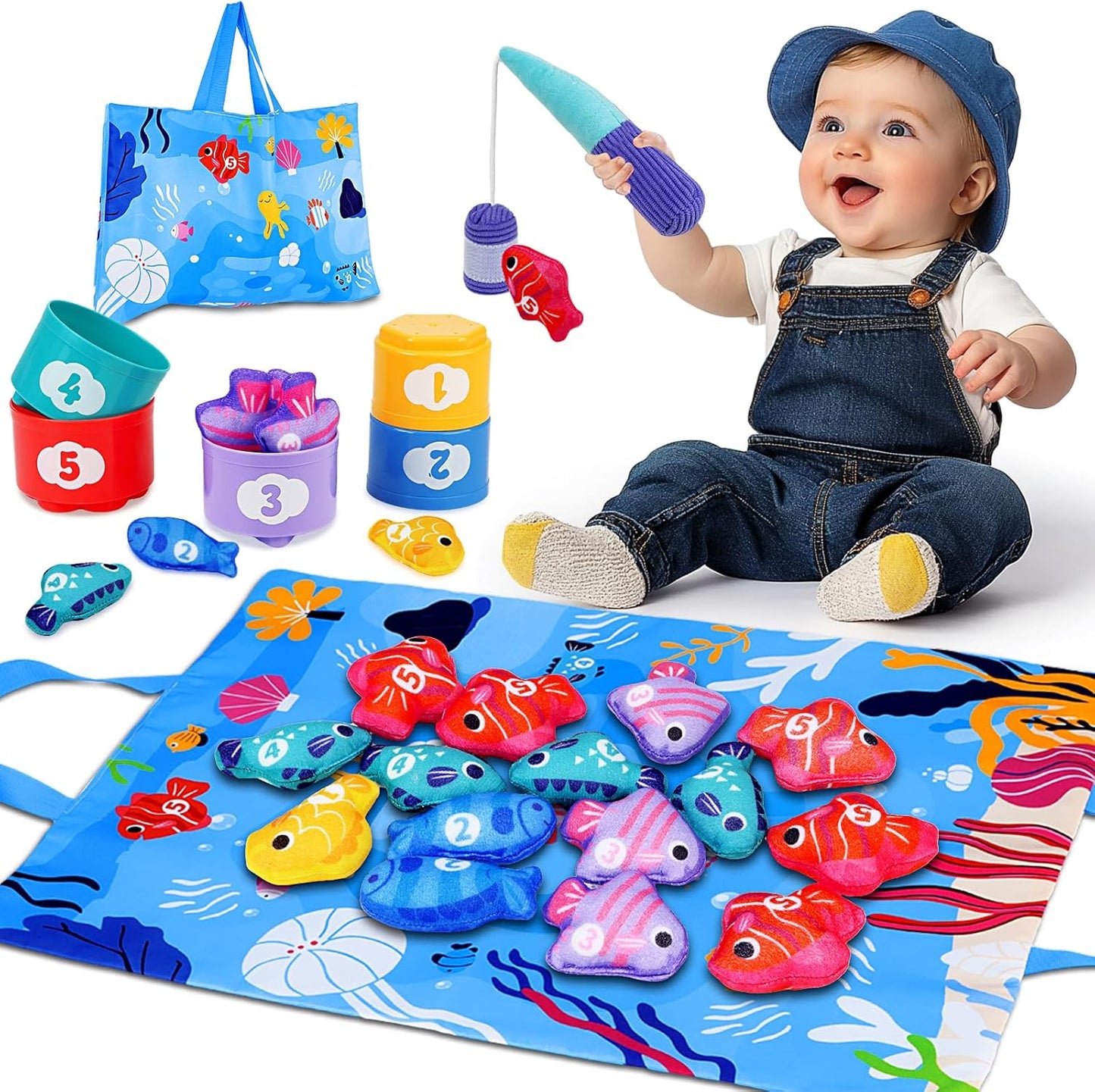 Montessori Fun Fishing Set