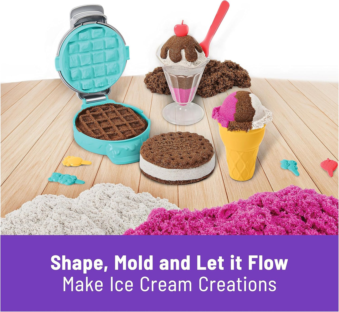 Scented Sand Ice Cream Playset