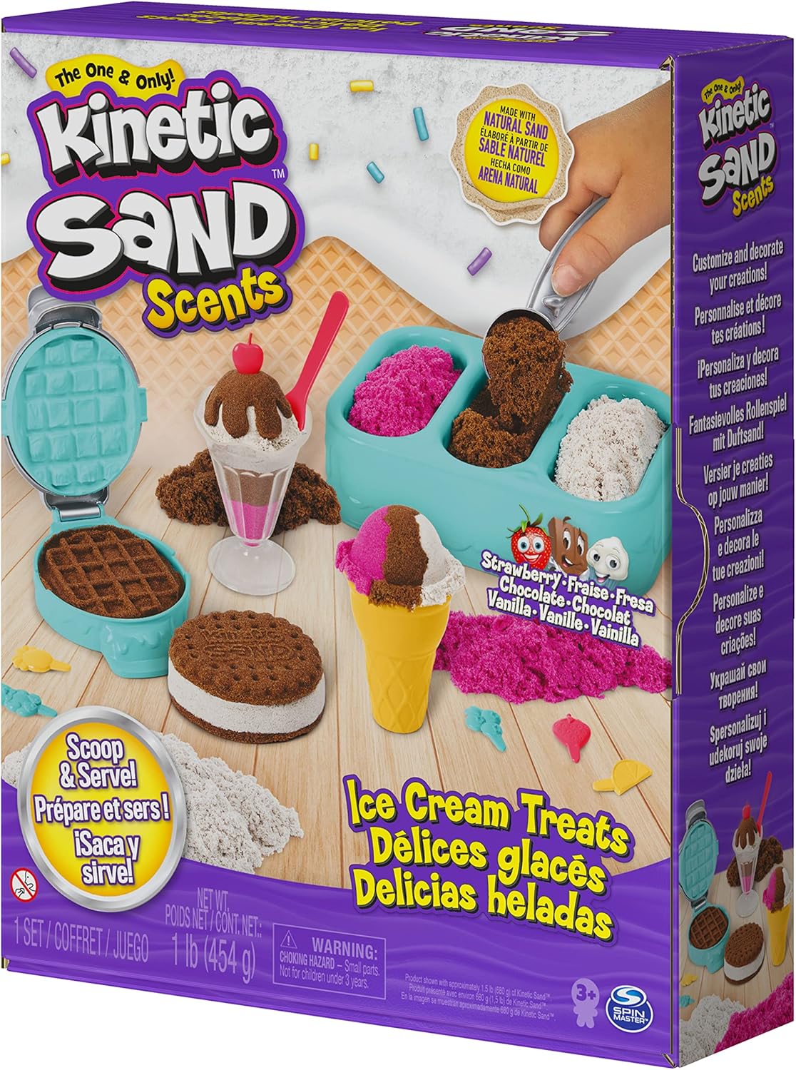 Scented Sand Ice Cream Playset