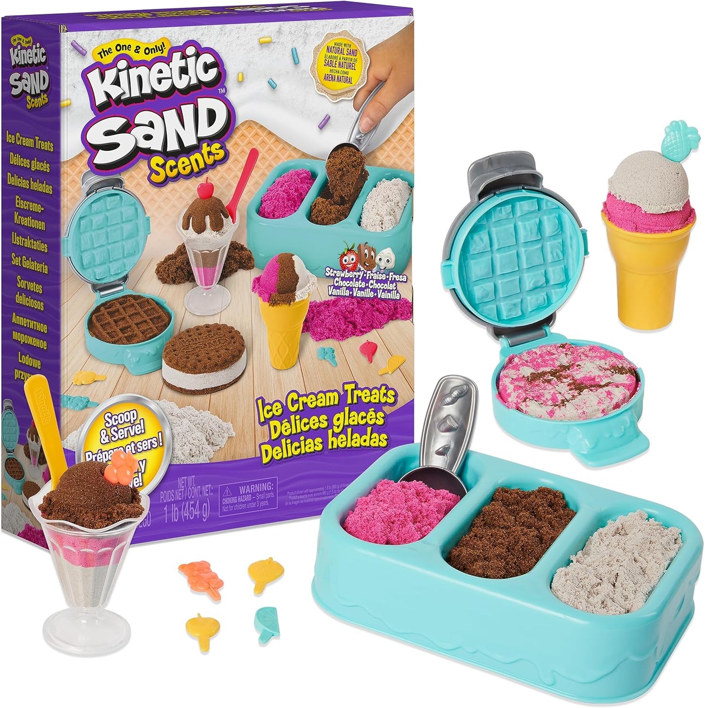 Scented Sand Ice Cream Playset