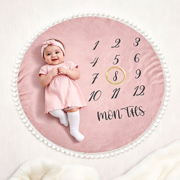 Charming Milestone Blanket