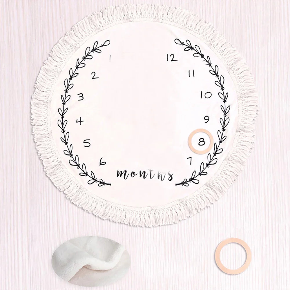 Charming Milestone Blanket